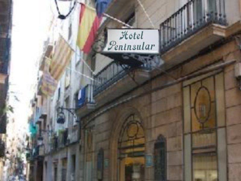 Hotel Peninsular Barcelona Luaran gambar